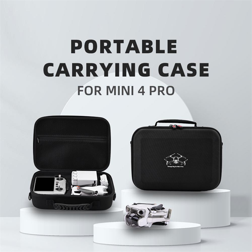 Portable Carrying Case Drones Protective Case Travel Storage Box Crossbody Bag Compatible For DJI Mini 4 Pro Drones Accessories