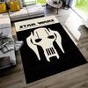 Star Wars Area Rug Design for Foyer Game Room Outdoor Entryway Antislip Carpet Anime Office Decor Perfect Birthday Christmas Gift Idea