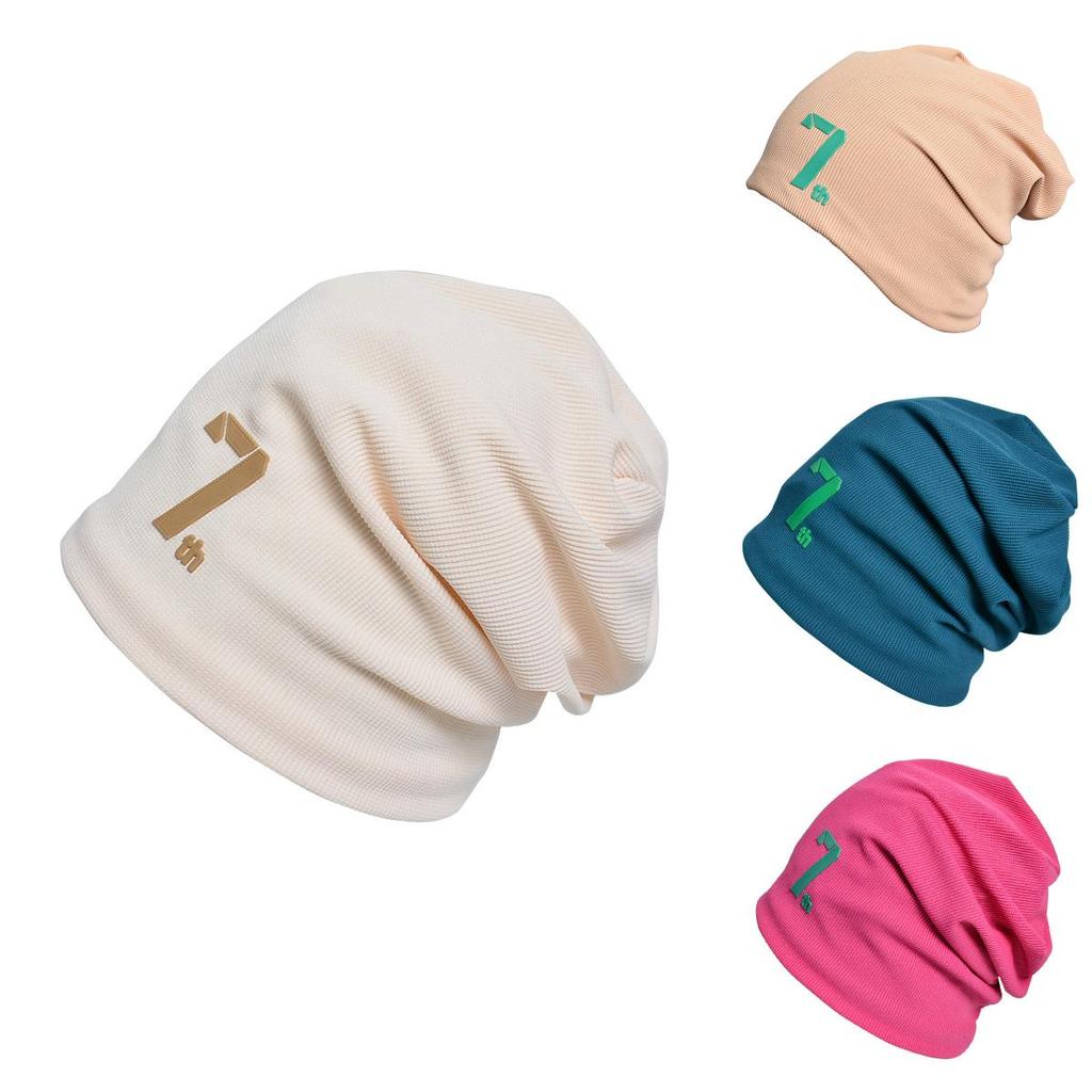 Fashionable Knit Hat With Breathable Cotton For Casual Urban Style