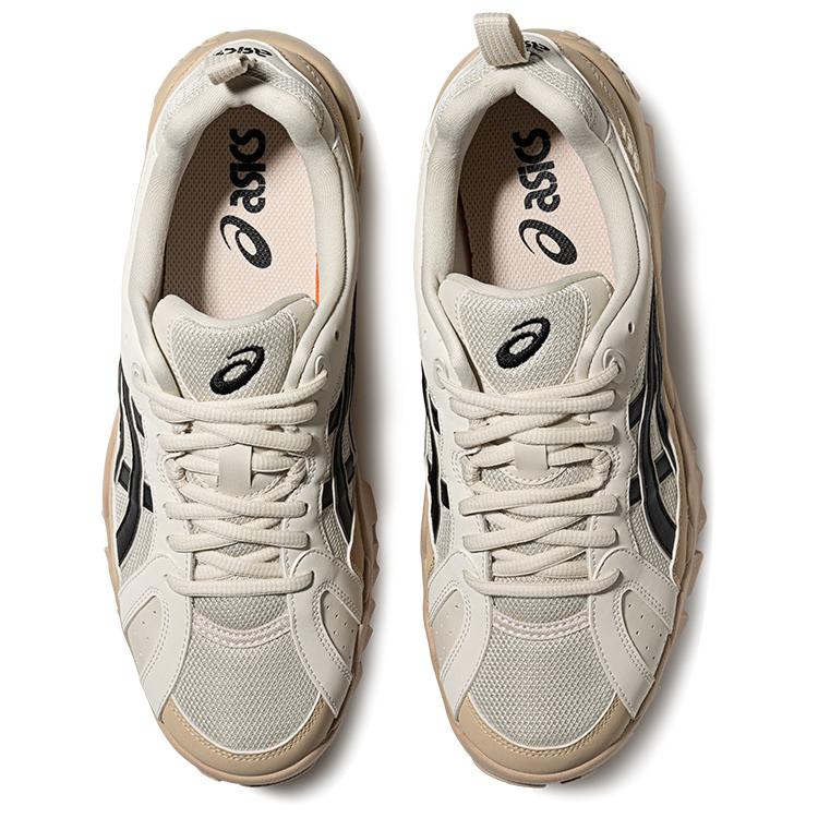 Asics Gel Truck Low Top Casual Shoes Unisex Beige Black Sneakers 1203A485-021