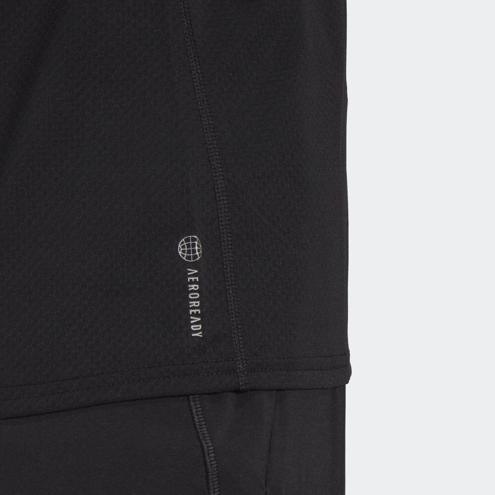 Adidas T Shirts Women's Black Crew Neck Moderate Straight Fit H57742