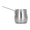Stainless Steels Turkish Coffee Maker Large Capacity Heat Resistant Milk Warmer Coffee Pot for Pour Brewing On Gas Stove