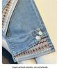 Women's Plus Size Retro Stretch Jeans - High Waist Slimming Straight Leg Pants