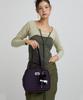 Macni Checker Square Shoulder Bag Navy Check