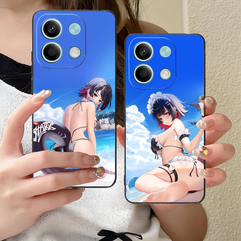 Zenless Zone Zero Ellen Joe Phone Case for Xiaomi Redmi 14 13 12 C A5 3 2 1 Plus 4G 5G Colour Protective Cover Cellphones Luxury