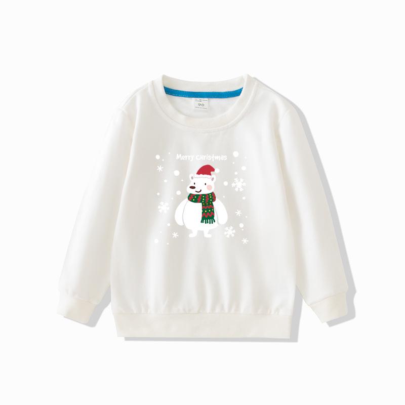 2023 Children's Spring Pullover: Little Snowman Christmas Hoodie and Base Layer Shirt
