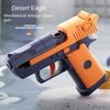 Fun Water Pistol Lightweight Portable Mechanical Linkage with Blowback Action Water Gun Toddler Interactive Water Play Toy