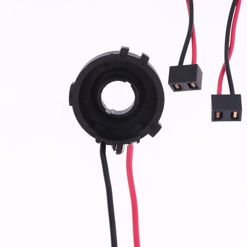 2Pcs Headlight Bases Retainers For Golf 7 Mk7 Mk6 Tiguan Sharan Multivan Touran Scirocco Passat B7 H7 Led Socket Adapters