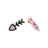 Acetic Acid Bangs Clip Fish Bone Hair Pins Side Clip Hair Clips for Women  Women