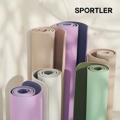 Sportler TPE Double-sided Yoga Mat Wide 6mm/ 8mm