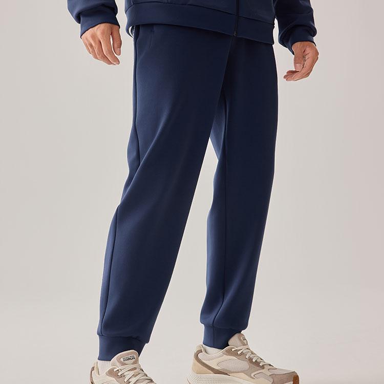 Skechers Warm Moisture-Wicking Quick-Dry Comfortable Loose Fitness Running Knit Sports Pants Men Bottoms P425M205-02MZ