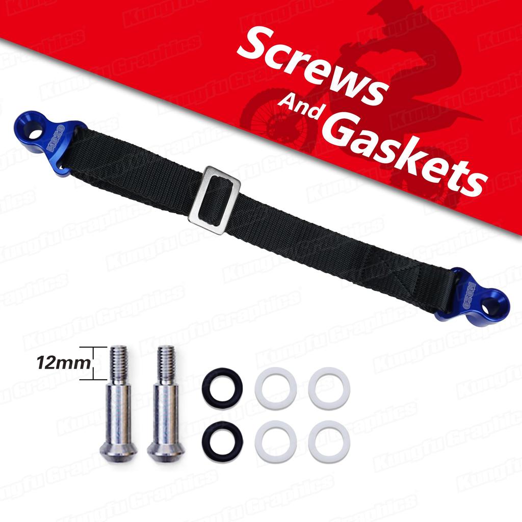 Motorcycle Tow Rope Tie Down Strap Rescue Pull Bundle Belt