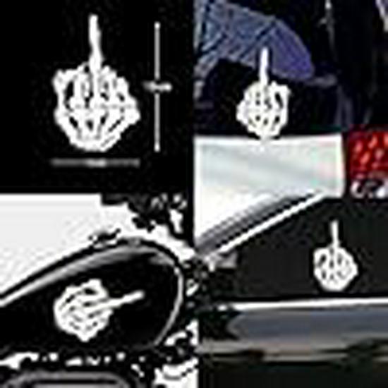 Rock 'n' Roll Hand Gesture Decals - Spirit Stickers for Car, Truck, Jeep Windows