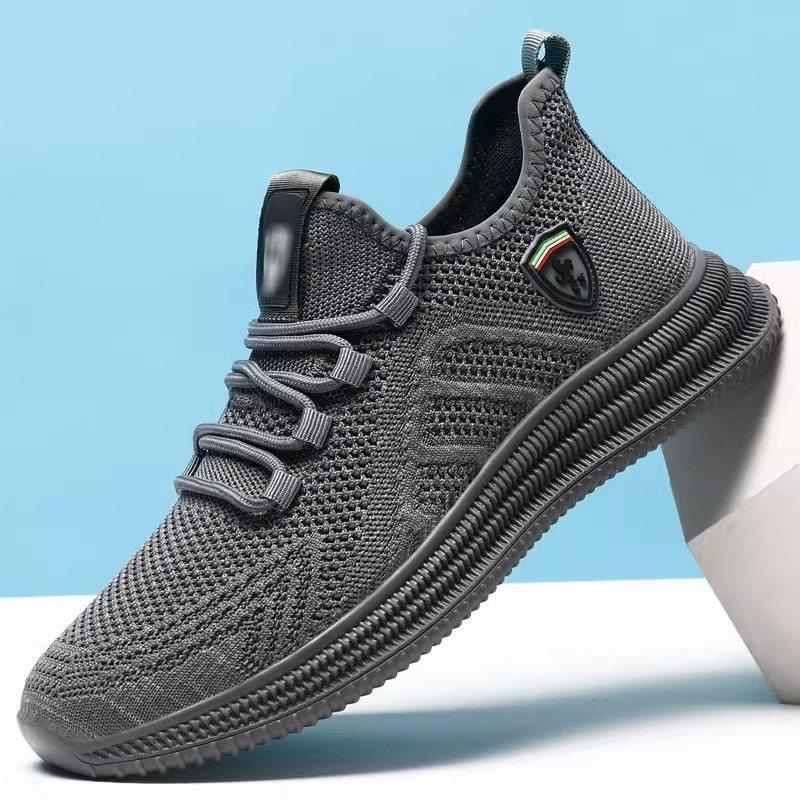 Leichte Sport Herrenschuhe, Modisch und Trendy, Atmungsaktive Mesh Freizeitschuhe, Weich besohlte Einzelne Schuhe
