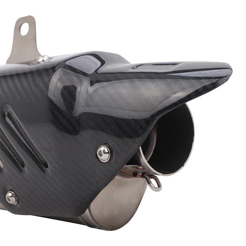 Zhangxue 500RR Modified Exhaust Pipe with Valve - Front and Tail Sections