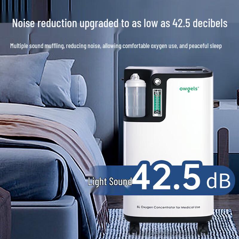 Ouges 5L Portable Home Medical Oxygen Concentrator