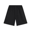 Li Ning Sports Lifestyle Series Solid Color Mid-Rise Breathable Versatile Straight-Leg Casual Shorts Men shorts Black AKSU591-3