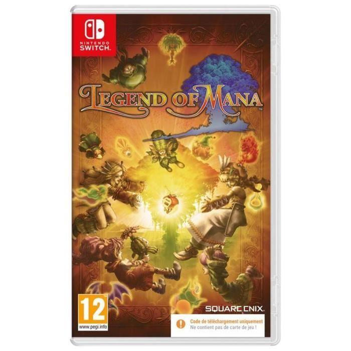 Jeu Vidéo - Square Enix - Legend of Mana - Nintendo Switch - Code De Téléchargement - PEGI 12+