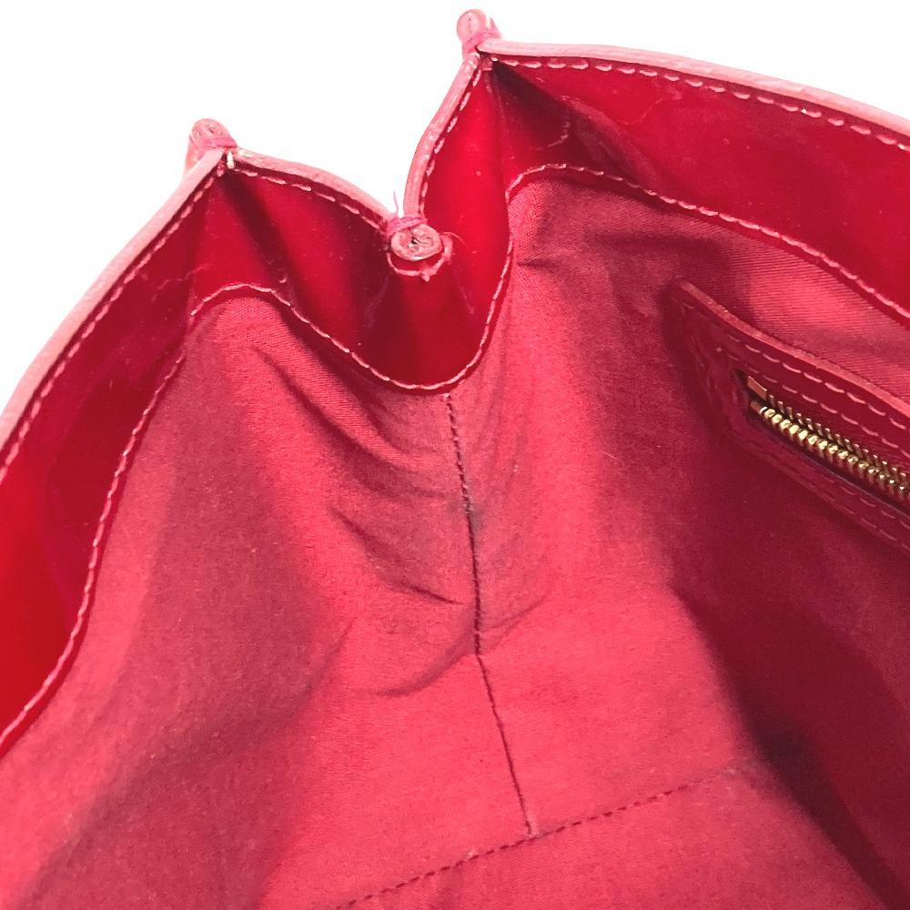 Louis Vuitton M93642 MonogramVernis Wilshere PM Hand Bag Tote Bag Pomdamul Red