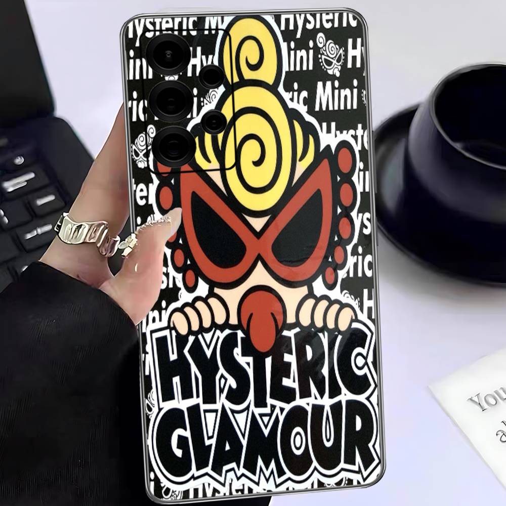 

Japan Fashion H-Hysteric M-Mini Phone Case For Samsung A 52 53 21 32 13 12 71 31 51 40 72 73 70 22 42 50 30 20 21 shell Samsung A71 4G