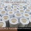 Transparent PVC Self-Adhesive Anti-Scratch Sofa Protector for Cats