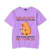 Touch My Coffee I Will Slap You So Hard Graphic Tshirt Funny Capybara Tshirt Fashion Harajuku T-shirt Women Men Brand Tshirt