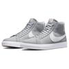Nike Blazer Mid SB Wolf Grey Men Sneakers White DV5467-001