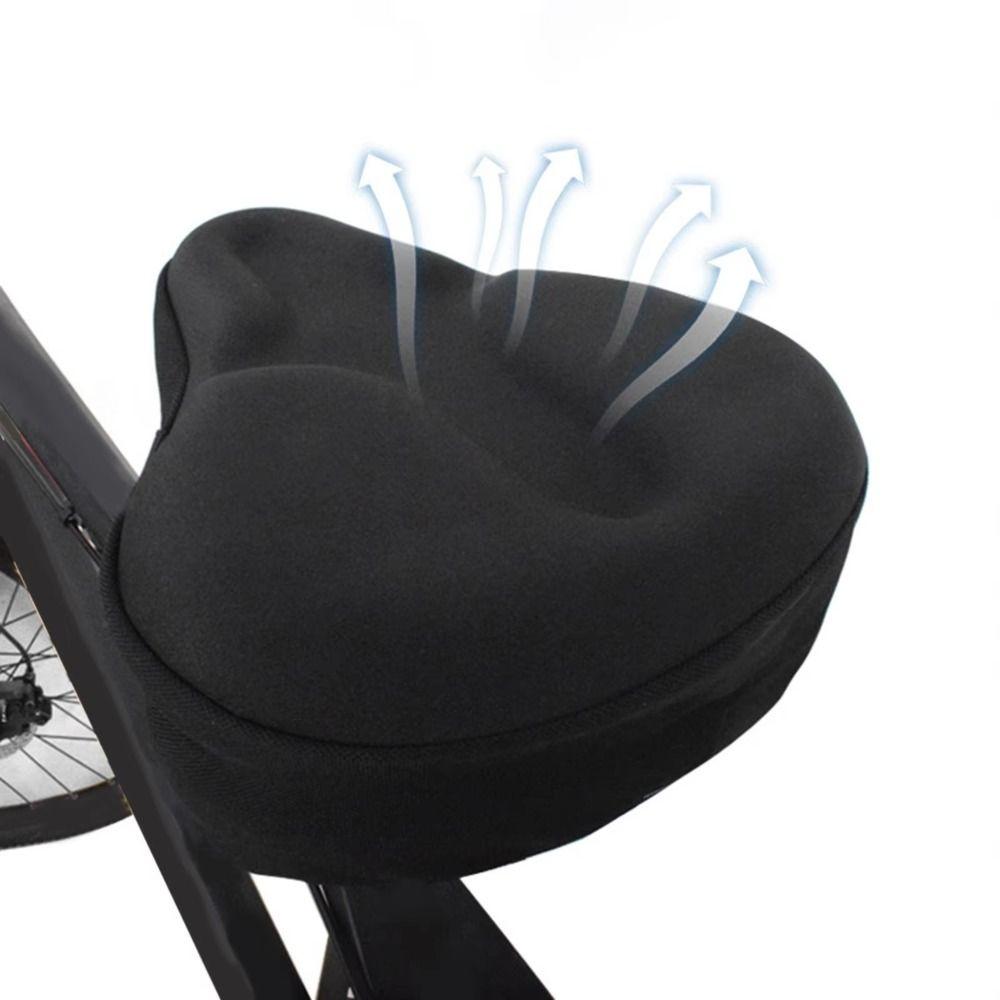 Breathable Bike Seat Cover Thickened E-Bike Gel Pad Soft Bike Seat Cushion
