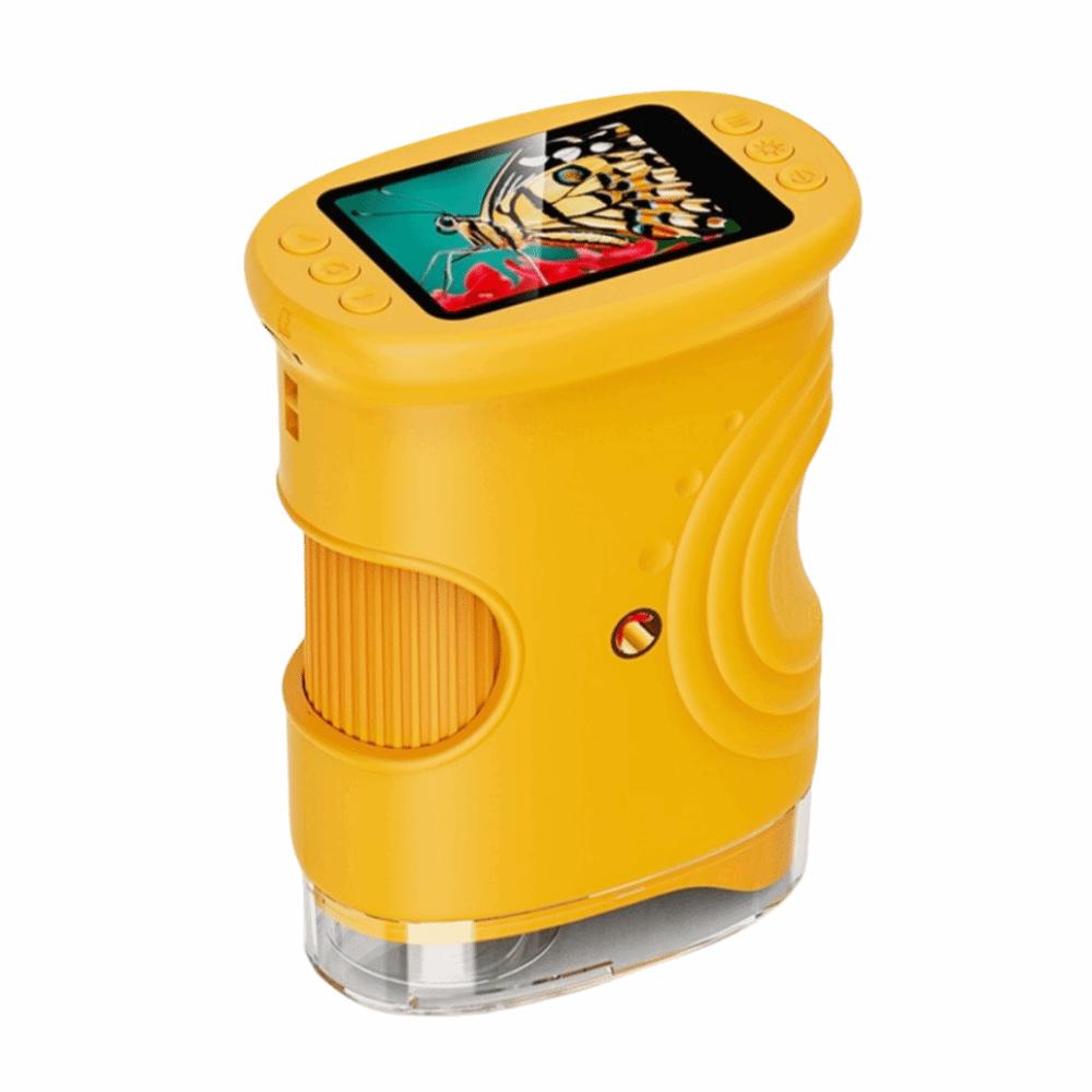 Portable Handheld Digital Microscope HD Mini Microscope Handheld Magnifying Glass for Children