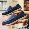 Fashion Leisure Walk Men's Casual Shoes Outdoor Loafers Classic Male Canvas Shoes Lightweight Soft Moccasins Male Slip on Driving Flats