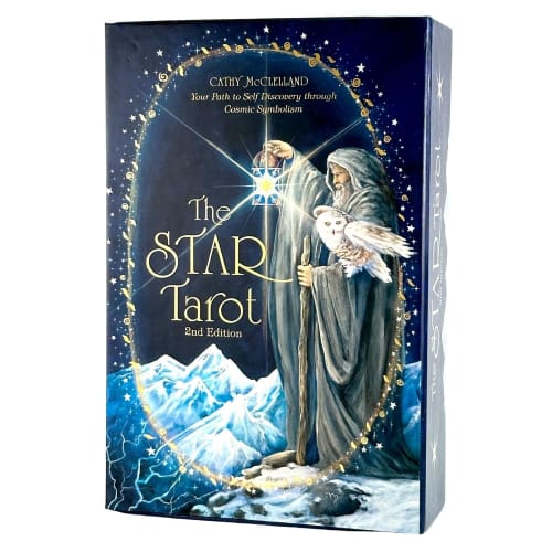 I.I.J. The Star Tarot, Waite Edition, 78 Cards, Tarot Cards for Divination, Astrology, and Space, Includes Japanese Instructions, Authentic Product