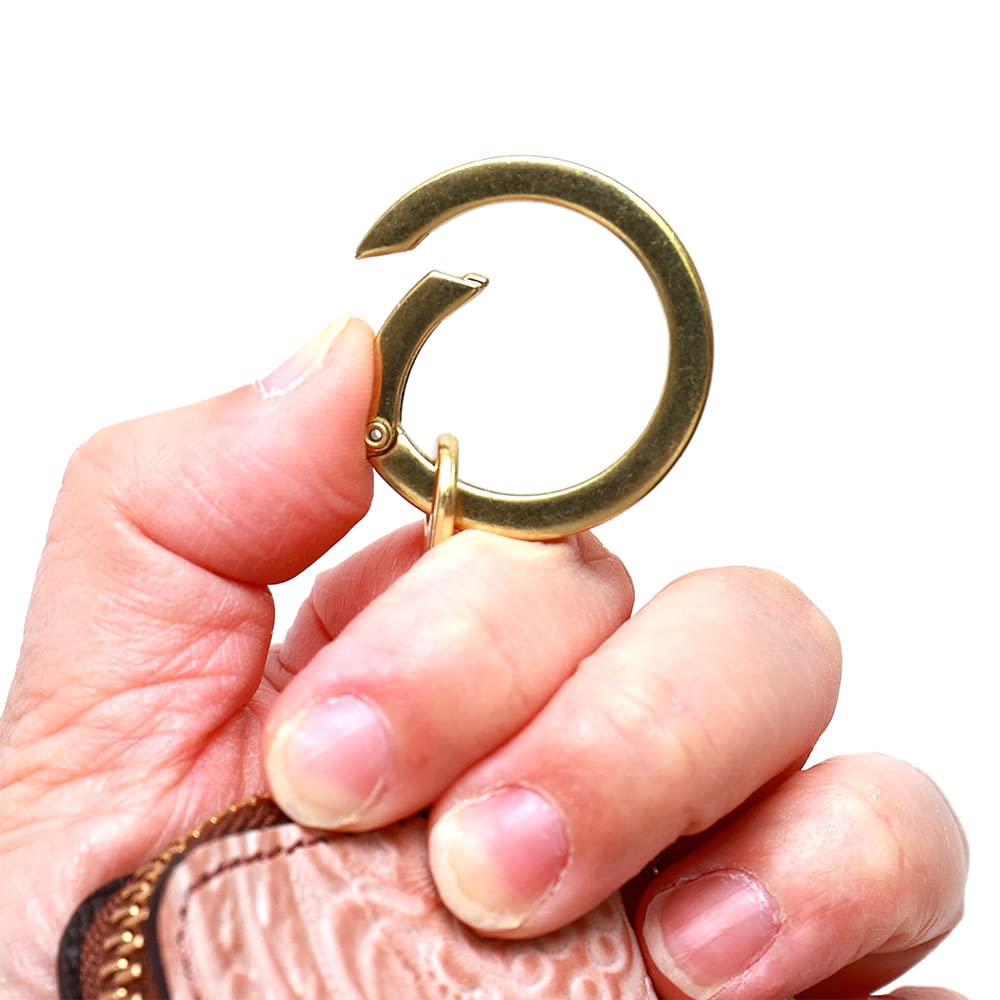 Estojo para Chaves AGILITY affa "Pri-Ke" para Controles Remotos e Chaves Inteligentes, Zíper Circular, Feminino, Estampa Floral