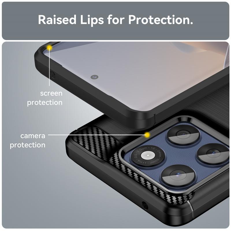 Plain Flexible TPU Case for Motorola Moto Edge 60 Fusion Edge 60 Stylus Protective Cover Shockproof Back Shell Coque Fundas