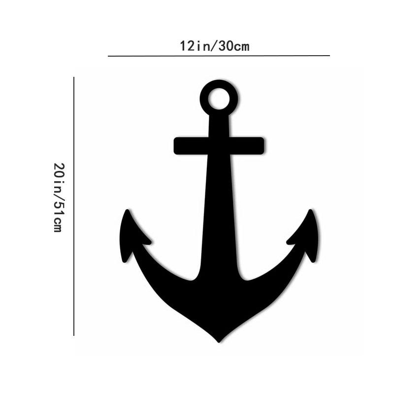 

Черный знаковый якорь на металлической стене – идеальный декоративный акцент для гостиной, яхты, ванной комнаты и морской тематики армия зеленый