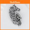 Vintage Horse Head Brooch With Electroplated Alloy For Men And Women Decorative Accessory