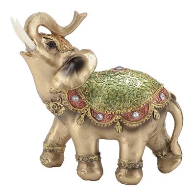 Elefantenstatue Reichtum Glücklich Feng Shui Elefantenfigur Heimdeko Einweihungsgeschenk TV-Schrank Eingangsbereich