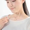 Quintuplets Pearl Pendant K18WG Pearl Necklace [Moon Label] Women's [Gift Wrapped]