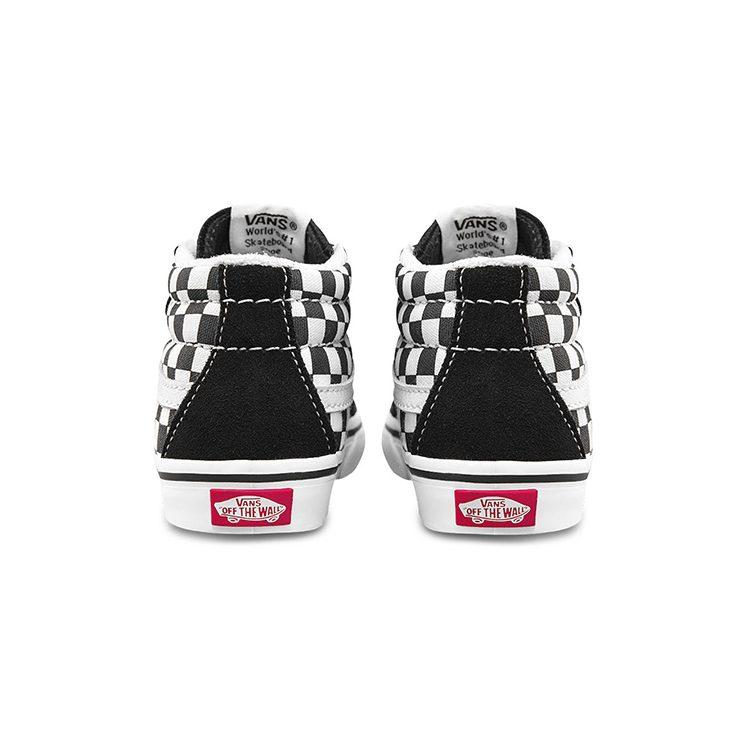 Vans Sk8 -Mid Reissue V Toddler 'Checkerboard - Black White' VN00018WHRK