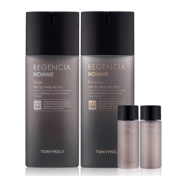 TONY MOLY RESIA Homme Hautpflegeset, 3 Sets, beliebtes koreanisches Kosmetikset