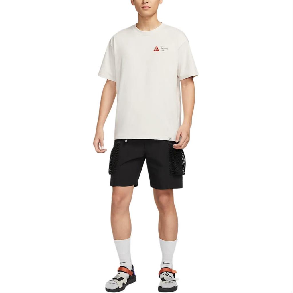 Nike Camiseta ACG DRI FIT SS25 Hombre Crudo HJ0801-030