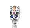 Funny Halloween Charm Bead Charms copper Pumpkin Ghost Witch Magic Hat Pendant Bead Compatible With Authentic Bracelets Necklaces Do It Yourself Jewel