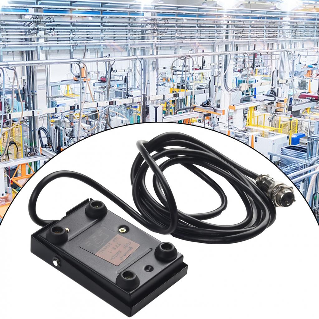 Spot Welded Foot Pedal 2m 5A Accessories Anti-skid