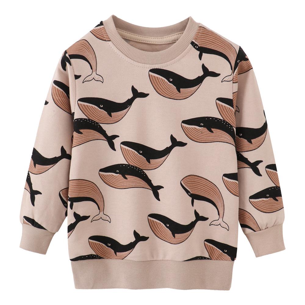 European Style Cotton Long Sleeve Hoodie for Boys - Autumn/Winter 6T (130cm)