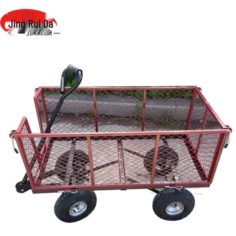 Складная 4-колесная тележка JINGRUIDA