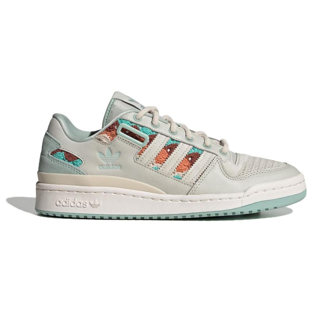 Adidas Originals Forum Comfortable Low-Top Sneakers Women Sneakers White Green IE0472