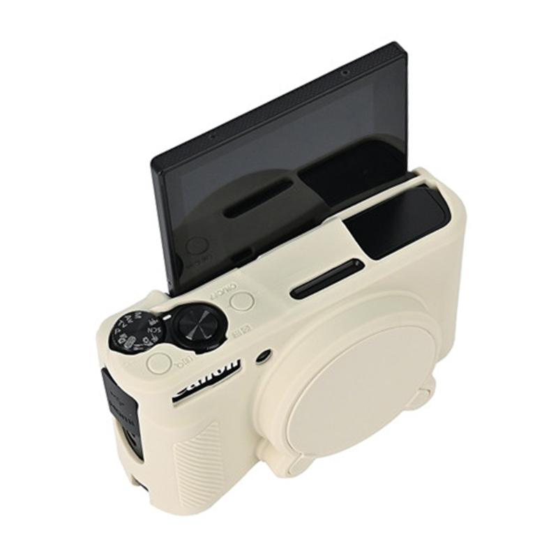 Lightweight Shockproof Camera Bag Silicone Case Cover for SX740 SX730 Models Travel Organiser Sleeve