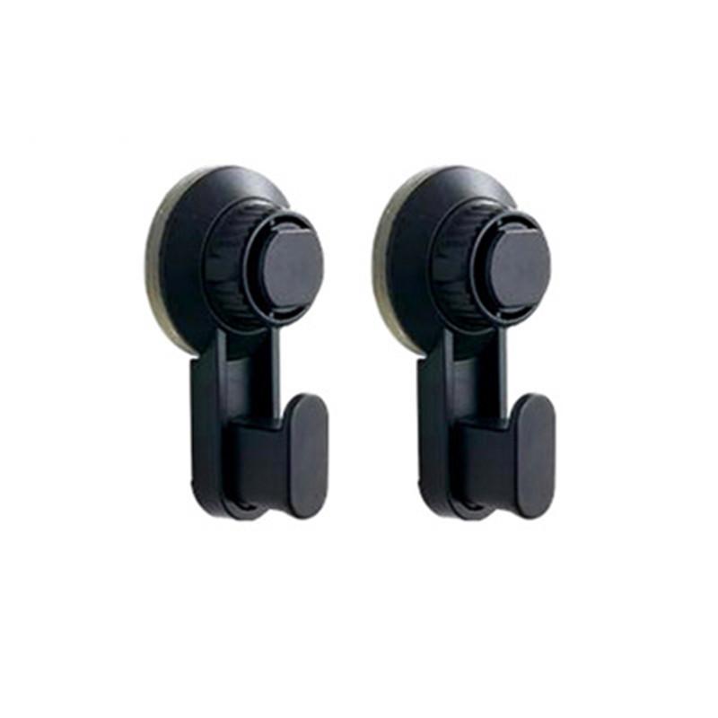 2pcs Vacuum Holder Bathroom Wall Heavy Load Strong Waterproof Reusable Towel Kitchen Powerful Suction Cup Hooks Hanging Tool