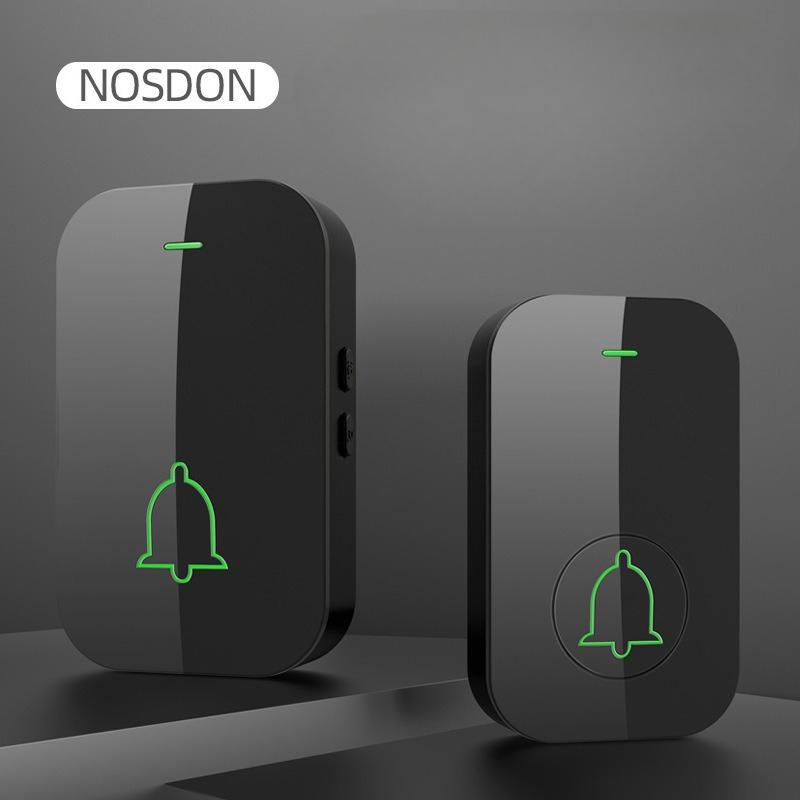 Kabellose Türklingel für den Heim- und Firmengebrauch, Reichweite, lauter Klingelton, wasserdicht, für Notrufe älterer Menschen