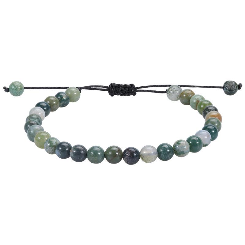 Fashion Natural Stone Tiger Eye Bracelet Lava Rock Bracelet Stress Relief Bracelets Unisex Jewelry Gifts