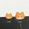 20Pcs Cute Cat Two-eye Buttons 12/17mm Colourful Cartoon Cat Resin Buttons DIY Kids' Clothes Hats Socks Buttons·
